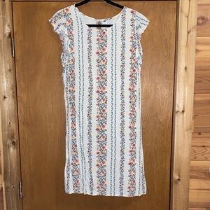 Old Navy floral flowy dress